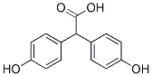 bis(4-hydroxyphenyl)acetic acid 结构式