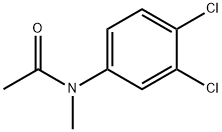 3,4-二氯-N-甲基乙酰苯胺 结构式