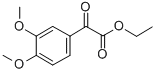 2-(3,4-二甲氧基苯基)-2-氧代乙酸乙酯 结构式