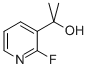 2-(2-氟吡啶-3-基)丙-2-醇 结构式