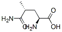 L-Leucine, 5-amino-5-oxo-, (4R)- (9CI) 结构式