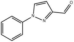 1-苯基吡唑-3-甲醛 结构式
