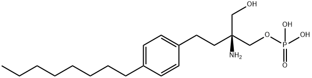 （S）FTY720磷酸盐 结构式
