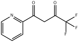4,4,4-三氟-1-(吡啶-2-基)-1,3-丁二酮 结构式