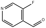 3-氟-4-吡啶甲醛 结构式