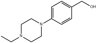 [4-(4-ETHYLPIPERAZIN-1-YL)PHENYL]METHANOL 结构式