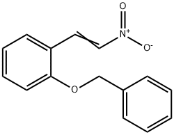 2-苄氧基-反式-Β-硝基苯乙烯 结构式