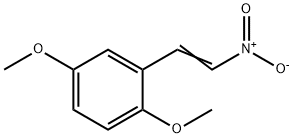 2,5-二甲氧基-β-硝基苯乙烯                                                                                                                                                                               结构式