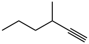 3-甲基-1-己炔 结构式