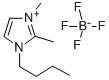 1-丁基-2,3-二甲基四氟硼酸咪唑鎓 结构式