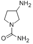 1-Pyrrolidinecarboxamide,3-amino- 结构式