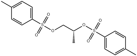 (R)-(+)-1,2-PROPANEDIOL DI-P-TOSYLATE 结构式