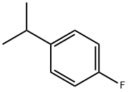 1-FLUORO-4-ISOPROPYLBENZENE 结构式