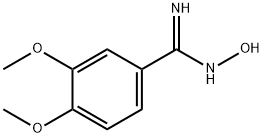 N'-羟基-3,4-二甲氧基苯甲脒 结构式