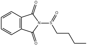 N-(Butylsulfinyl)phthalimide 结构式