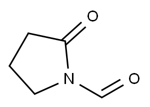 2-氧代-1-吡咯烷甲醛 结构式