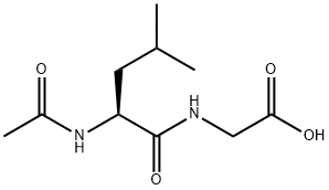 AC-LEU-GLY-OH 结构式