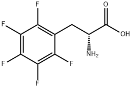 D-3-(五氟苯基)丙氨酸 结构式