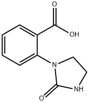 2-(2-oxoimidazolidin-1-yl)benzoic acid 结构式