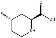 2-Piperidinecarboxylicacid,4-fluoro-,(2S,4S)-(9CI) 结构式