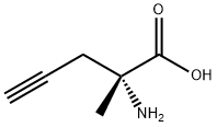 ALPHA-甲基-L-丙炔基甘氨酸 结构式