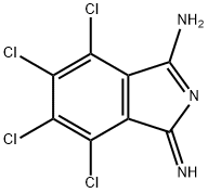 3-AMINO-4,5,6,7-TETRACHLORO-1-IMINO-1H-ISOINDOLE 结构式