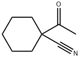 Cyclohexanecarbonitrile, 1-acetyl- (9CI) 结构式