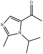 5-乙酰基-1-异丙基-2-甲基咪唑 结构式