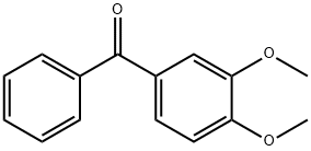 3,4-二甲氧基二苯甲酮 结构式