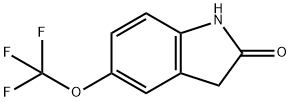 5-(三氟甲氧基)吲哚酮 结构式