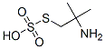 Thiosulfuric acid S-(2-amino-2-methylpropyl) ester 结构式