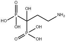 帕米膦酸 结构式