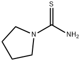 1-吡咯烷硫代酰胺 结构式