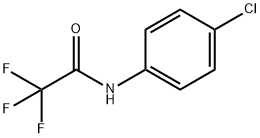 N-(4-氯苯基)-2,2,2-三氟乙酰胺 结构式