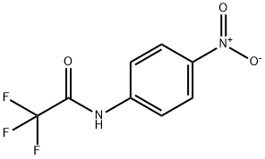 2,2,2-Trifluoro-4'-nitroacetanilide 结构式