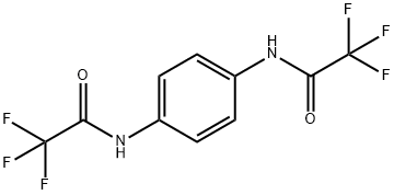 N,N'-(1,4-Phenylene)bis(2,2,2-trifluoroacetamide) 结构式