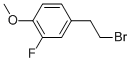 4-(2-bromoethyl)-2-fluoro-1-methoxybenzene 结构式