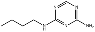 N-BUTYL-[1,3,5]TRIAZINE-2,4-DIAMINE 结构式
