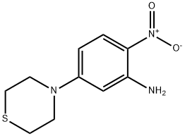 2-Nitro-5-(thiomorpholin-4-yl)aniline 结构式