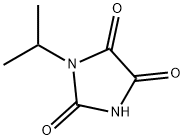 1-ISOPROPYLIMIDAZOLIDINE-2,4,5-TRIONE 结构式