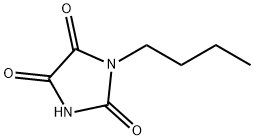 1-丁基咪唑烷-2,4,5-三酮 结构式