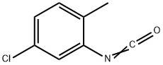 5-氯-2-甲基苯基异氰酸酯 结构式