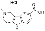 2-Methyl-2,3,4,5-tetrahydro-1H-pyrido[4,3-b]-indole-8-carboxylic acid hydrochloride