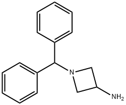 3-氨基-1-二苯甲基氮杂环丁烷 结构式