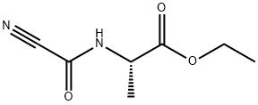 L-Alanine, N-(cyanocarbonyl)-, ethyl ester (9CI) 结构式