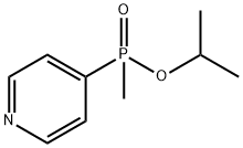 Phosphinic acid, methyl-4-pyridinyl-, 1-methylethyl ester (9CI) 结构式