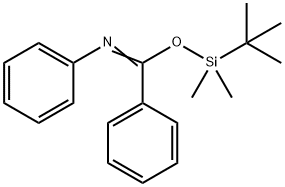 O-(叔丁基二甲硅烷基)-N-苯甲酰苯胺 结构式