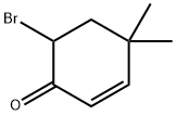 2-Cyclohexen-1-one, 6-bromo-4,4-dimethyl- 结构式