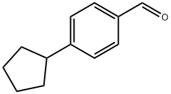 4-环戊基苯甲醛 结构式