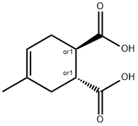 4-Cyclohexene-1,2-dicarboxylic acid, 4-methyl-, trans- (9CI) 结构式